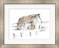 Roadside Barn I Fine Art Print