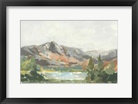 Rusty Mountains I Framed Print