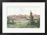 Rusty Mountains II Framed Print