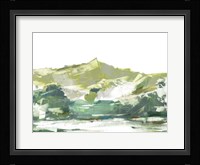 Across The Lake II Framed Print