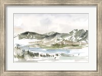 Snow-capped Mountain Study II Fine Art Print