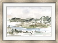 Snow-capped Mountain Study II Fine Art Print