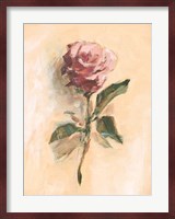 Painterly Rose Study II Fine Art Print