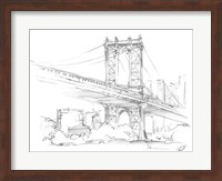 Pencil Cityscape Study II Fine Art Print