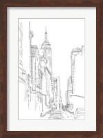 Pencil Cityscape Study III Fine Art Print