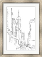 Pencil Cityscape Study III Fine Art Print