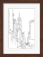 Pencil Cityscape Study III Fine Art Print