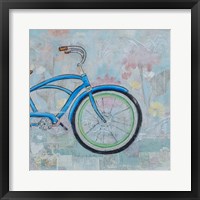 Bicycle Collage II Framed Print