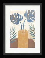 Indigo Yellow Still Life II Framed Print