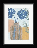 Indigo Yellow Still Life IV Framed Print