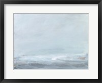 Soft Sea Mist I Framed Print