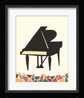 Cut Paper Instruments II Framed Print