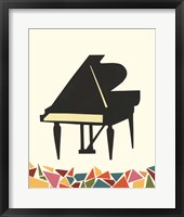 Cut Paper Instruments II Framed Print