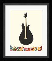 Cut Paper Instruments VII Framed Print