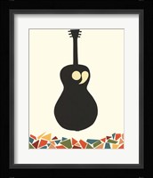 Cut Paper Instruments VIII Framed Print