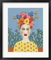 Frida Headdress I Framed Print