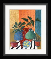 Colorful Tablescape II Framed Print