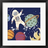 Future Space Explorer I Framed Print