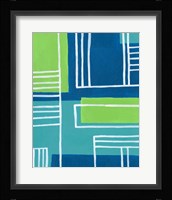 On the Line I Framed Print