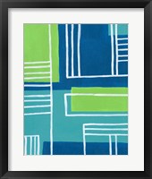 On the Line I Framed Print