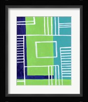 On the Line II Framed Print