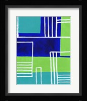 On the Line IV Framed Print