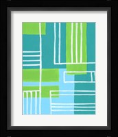 On the Line V Framed Print