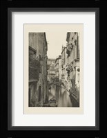 Vintage Views of Venice IV Framed Print
