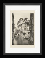 Vintage Views of Venice VI Framed Print