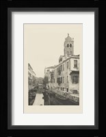 Vintage Views of Venice VII Framed Print