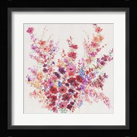 Flowers on a Vine I Framed Print