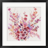 Flowers on a Vine I Framed Print