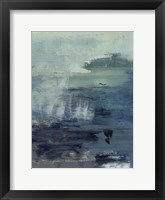 Morning Lake Mist II Framed Print