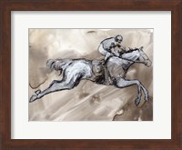 Off to the Races II Fine Art Print