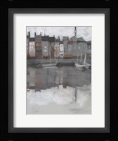 Fishing Village II Framed Print