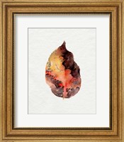 Watercolor Autumn Leaf I Fine Art Print