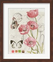 Field Notes Florals I Fine Art Print