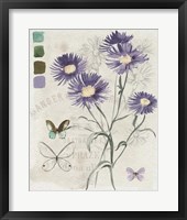 Field Notes Florals III Framed Print
