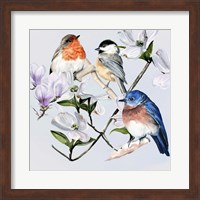 Four Little Birds I Fine Art Print
