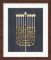 Golden Hanukkah I Fine Art Print