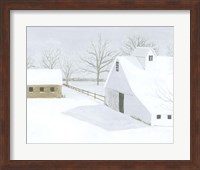Whiteout Farm II Fine Art Print