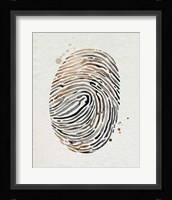 Finger Print II Framed Print
