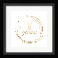 Gilded Astrology III Fine Art Print