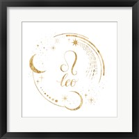 Gilded Astrology V Framed Print