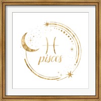 Gilded Astrology XII Fine Art Print