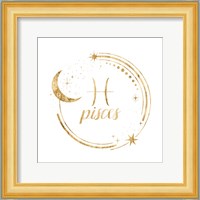 Gilded Astrology XII Fine Art Print