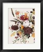 Equinox Bouquet I Framed Print