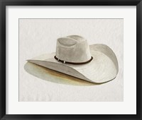 Cowboy Hat II Framed Print