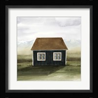 Nordic Cottage II Framed Print