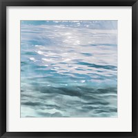 Shimmering Waters I Framed Print